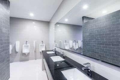 Contemporary Bathroom with Smart Technology